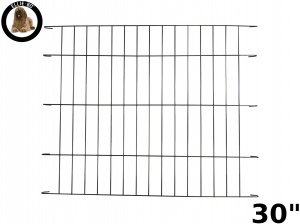 Ellie-Bo Black Cage Divider for a 30'' Dog Cage